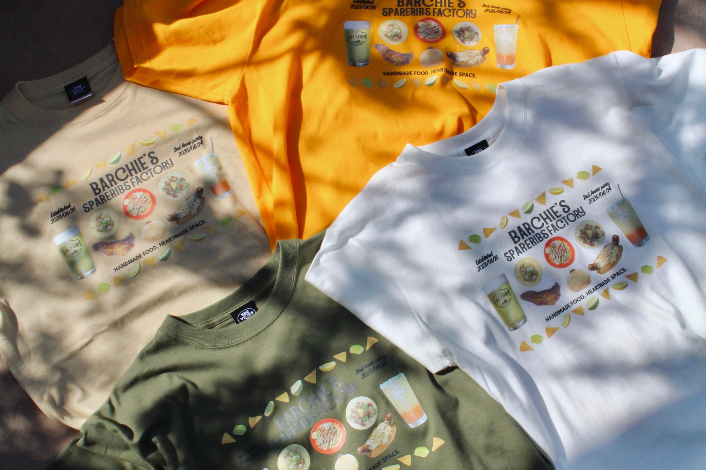 ファクトリー２周年 Tシャツ
